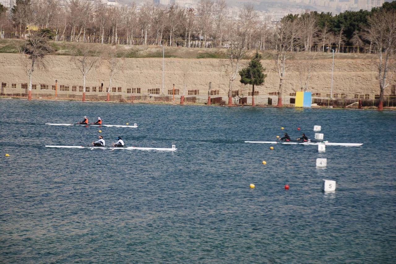 دور جدید اردوی تیم ملی روئینگ در دریاچه آزادی