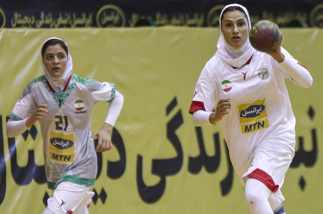 اردونشینی دختران هندبال نوجوان از ۱۴ تیر