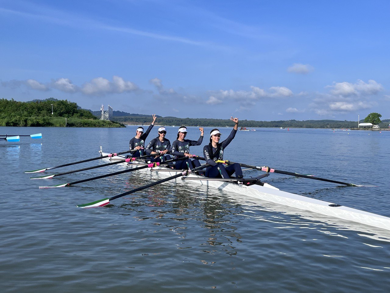 پاروزنان ایران در دور مقدماتی خوش درخشیدند