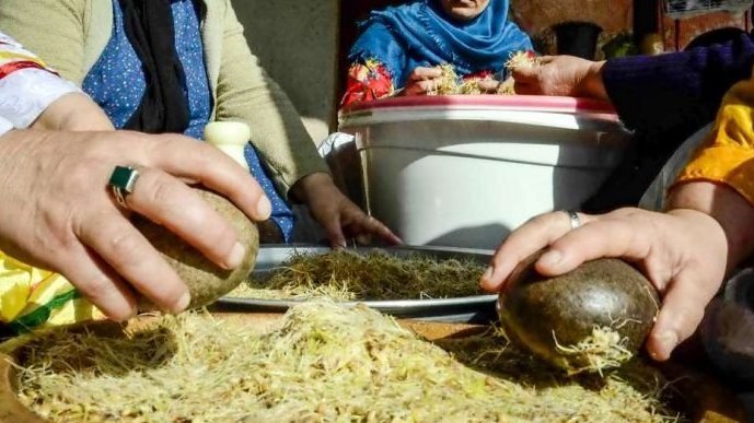 سمنوپزان و نمادی از همدلی و انسجام+فیلم سمنوپزان