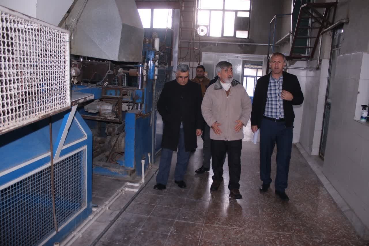 بازدید فرماندار شهرستان سردشت از دو کارخانه تولید قطعات بتنی و ظروف یکبار مصرف بازدید فرماندار شهرستان سردشت از دو کارخانه تولید قطعات بتنی و ظروف یکبار مصرف