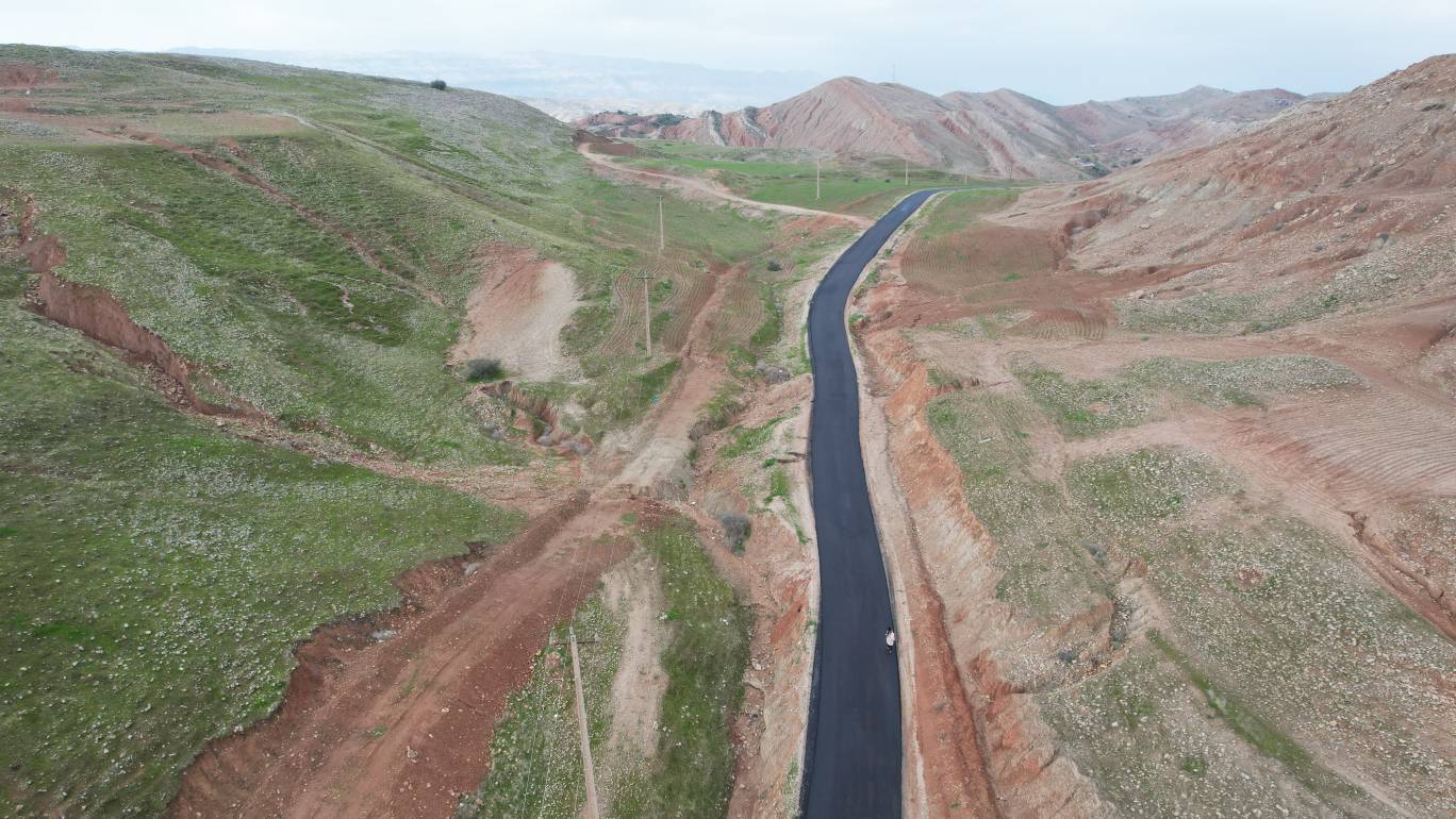 آسفالت جاده روستای کلبعلی بهداروند در اندیکا