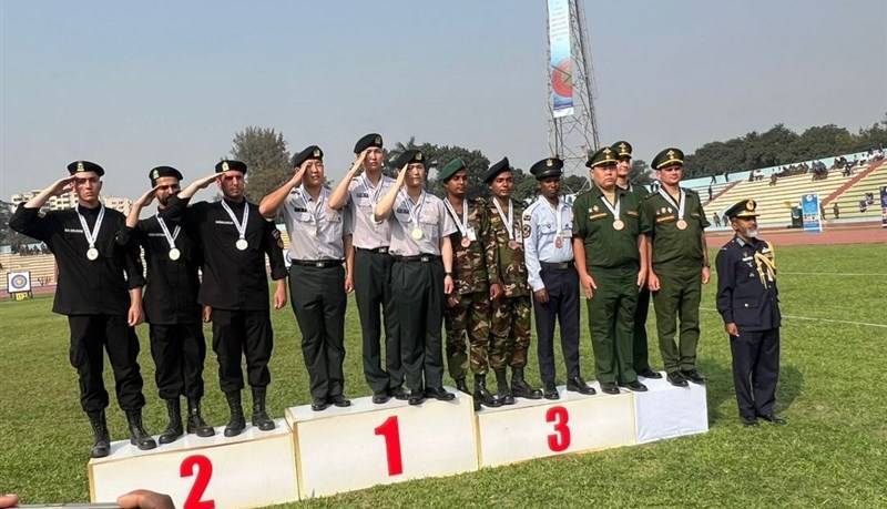 مدال نقره تيراندازان ايران در مسابقات ارتشهای جهان مدال نقره تيراندازان ايران در مسابقات ارتشهای جهان