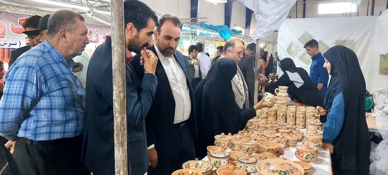 گشایش نمایشگاه صنایع‌دستی در نهبندان