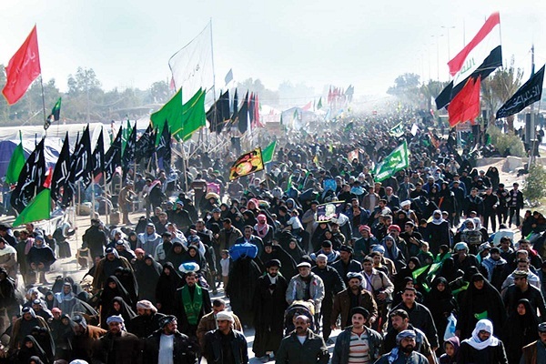 تردد بیش از یک میلیون و ۱۰۰ زائر اربعین حسینی از مرزهای خوزستان تردد بیش از یک میلیون و ۱۰۰ زائر اربعین حسینی از مرزهای خوزستان