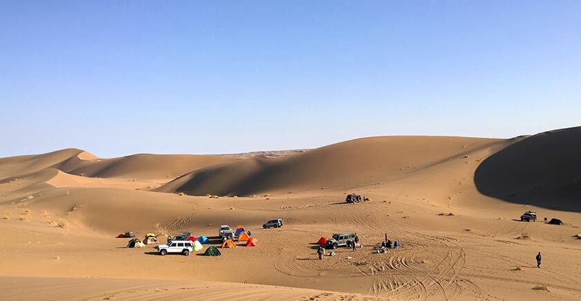 تعطیلی پیست سافاری روستای مصر، آبشار نمکی و چشمه گرمه خوروبیابانک