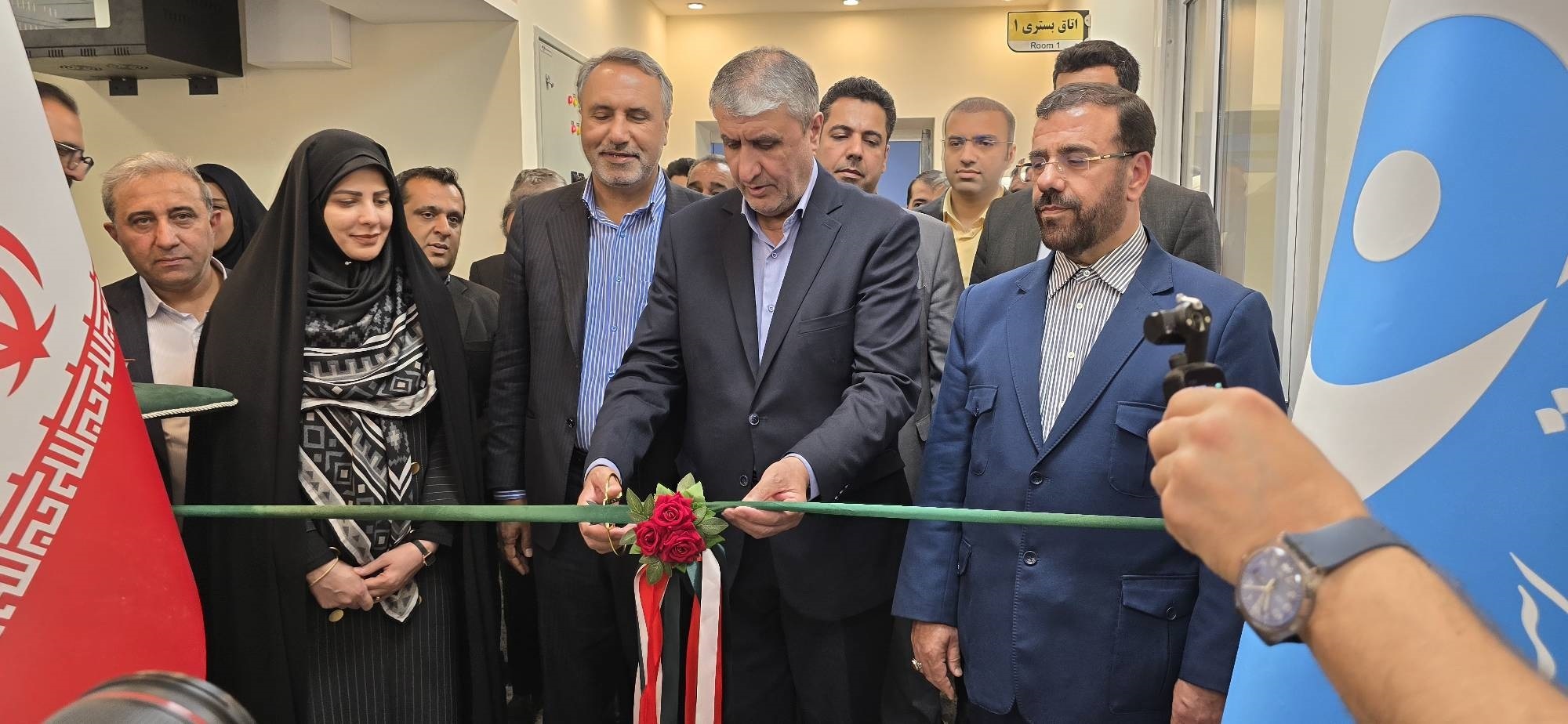 بهره‌برداری از کلینیک درمان زخم بر پایه پلاسمای سرد در جهرم