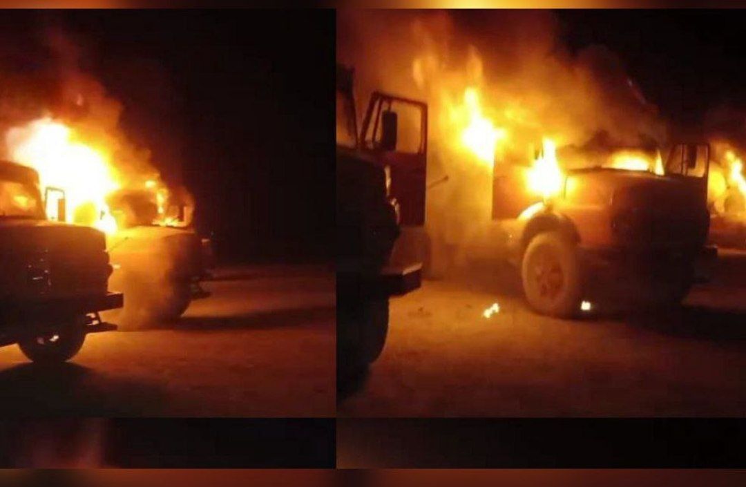 پلیس در تعقیب عاملان آتش سوزی ماشین آلات راهسازی در بمپور پلیس در تعقیب عاملان آتش سوزی ماشین آلات راهسازی در بمپور