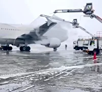 مصرف بیش از ۱۵۸ تن مواد یخ زدا در ۱۸ فرودگاه کشور