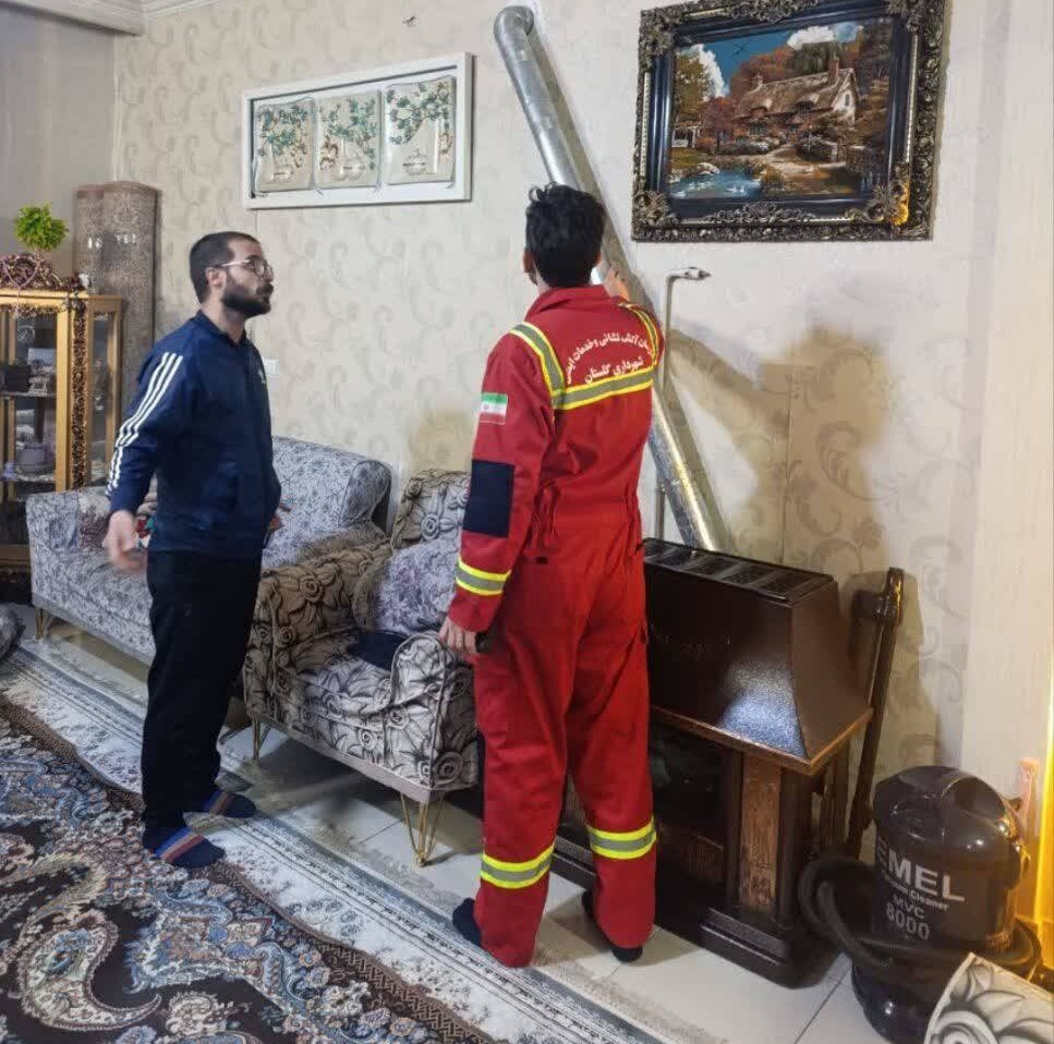 بازدید از سیستم‌های گرمایشی منازل مسکونی شهر گلستان