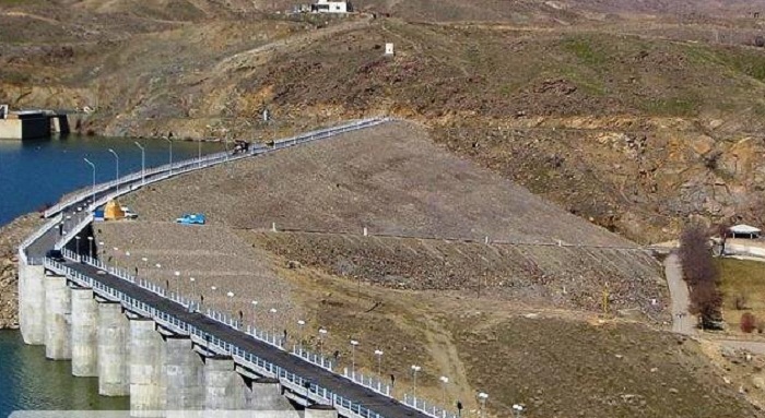 کاهش حجم آب سد بوکان