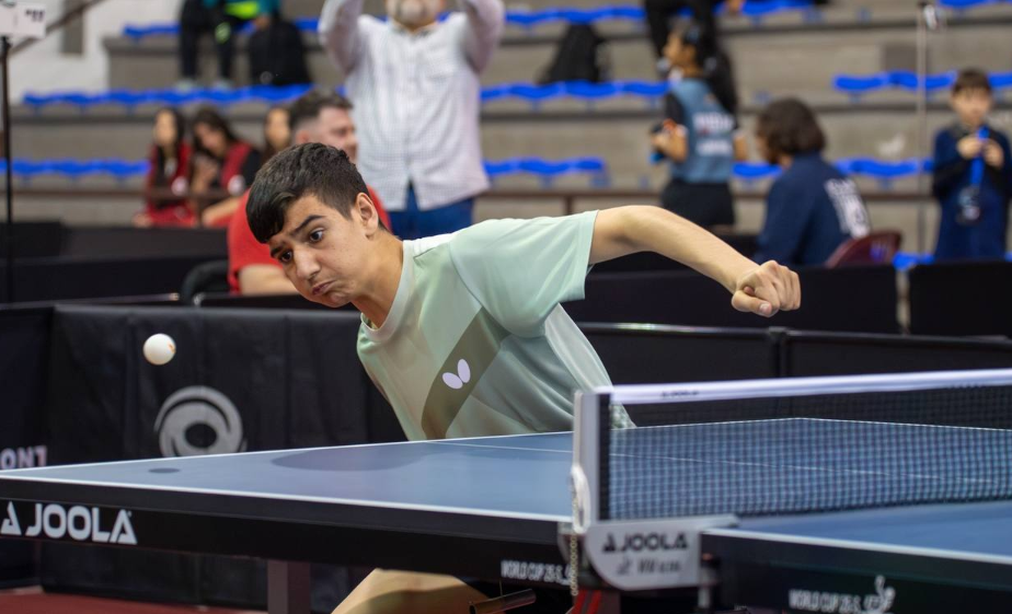 صعود فرجی و نشاطی به مرحله حذفی تنیس روی میز کانتندر جوانان بوسنی