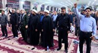 گرامیداشت یاد شهدای اقتدار در گلزار شهدای بندرعباس