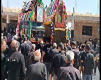 برپایی آیین سنتی ۲۰۰ ساله نخل گردانی در بهمن آباده