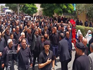 اردبیل غرق در ماتم عزای حسین ع