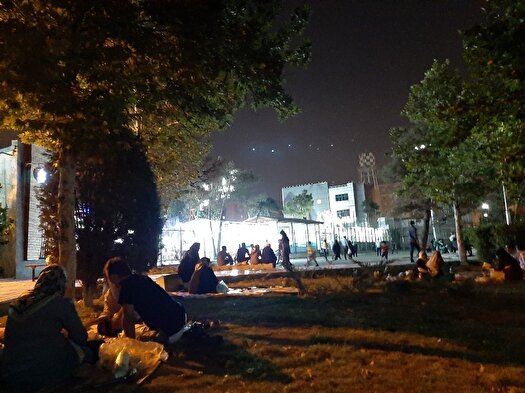 خزان فضای سبز پارک آبرسان تهرانسر