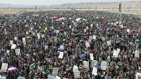 راهپیمایی میلیونی یمنی‌ها در حمایت از جبهه مقاومت