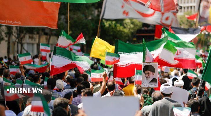 برگزاری راهپیمایی جمعه خشم و نصر در لرستان