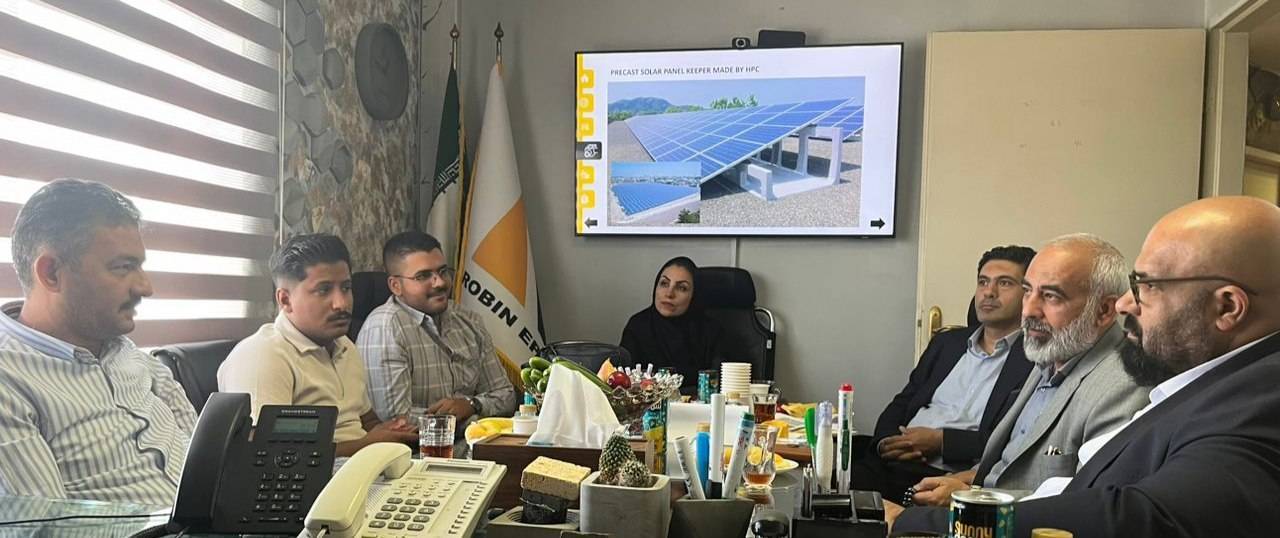 نشست تجار عراقی با مدیران واحدهای تولیدی در شهرک صنعتی شمس‌آباد