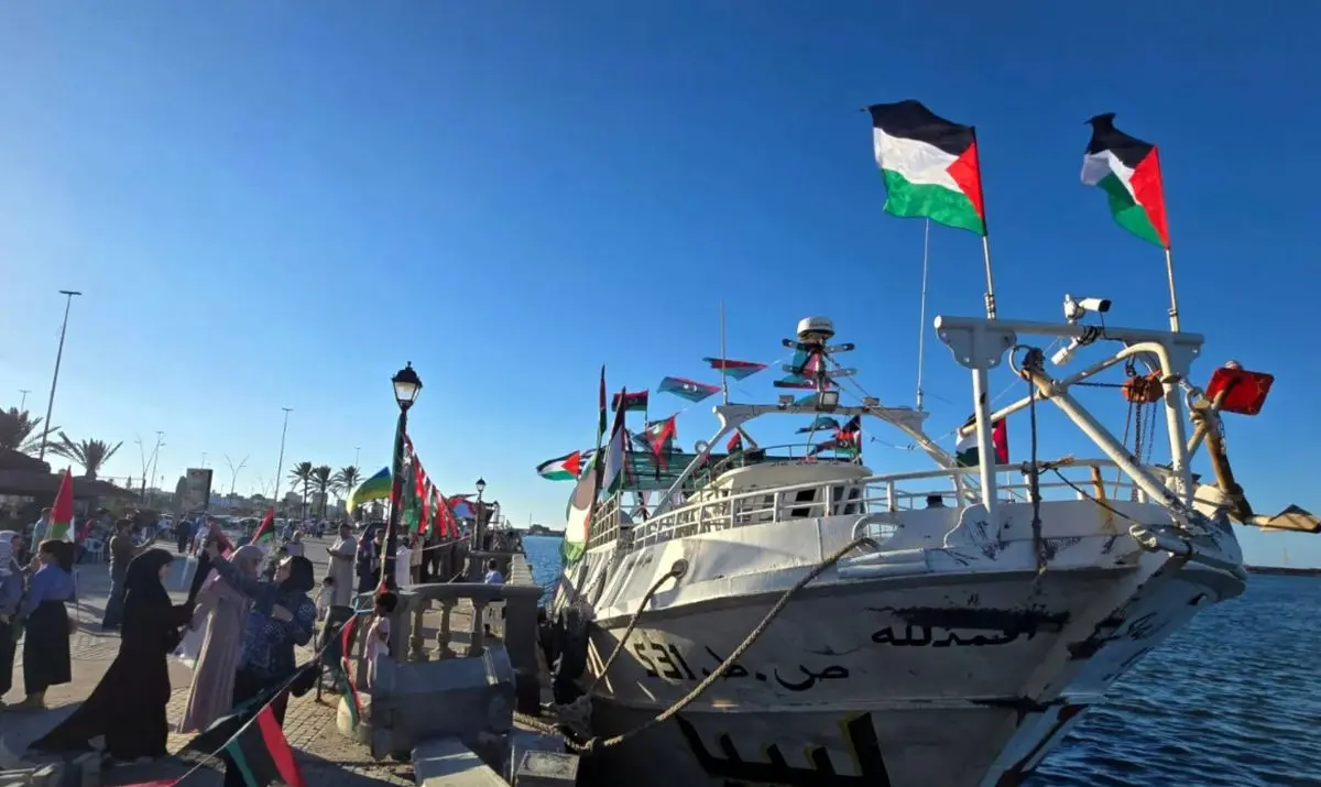 حمله پهپادی به کشتیهای ناوگان الصمود در مدیترانه حمله پهپادی به کشتیهای ناوگان الصمود در مدیترانه