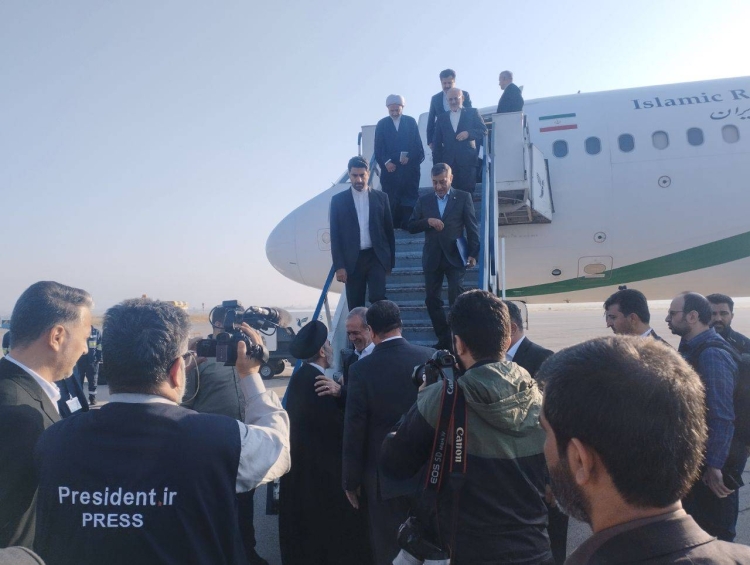 ورود رئیس جمهور به ارومیه