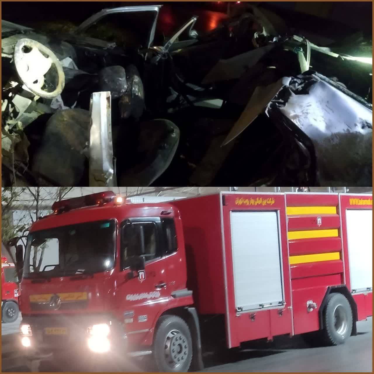 3 کشته بر اثرحادثه رانندگی مرگبار خودرو زانتیا در محور کرمانشاه - بیستون 3 کشته بر اثرحادثه رانندگی مرگبار خودرو زانتیا در محور کرمانشاه - بیستون