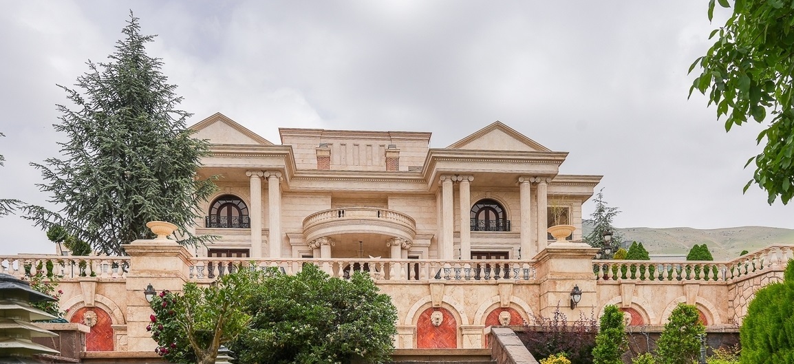 تحویل ویلای ۸ هزار متری متهم ردیف اول چای دبش به منظور رد مال به بانک