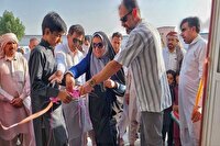 افتتاح یک مدرسه روستایی خیرساز در زرآباد