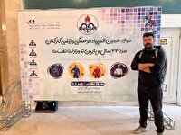 حضور بدمینتونیست چهارمحال و بختیاری در دوازدهمین دوره المپیاد کارکنان وزارت نفت کشور