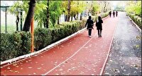 پیاده‌راه سلامت در بوستان بانوان مرضیه حدیدچی افتتاح شد