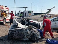 نجات ۹۹ حادثه‌دیده در تهران توسط هلال احمر در یک هفته