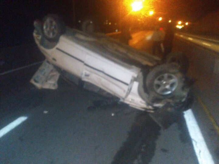 واژگونی سمند در محور سلماس _ارومیه ۳مصدوم برجای گذاشت