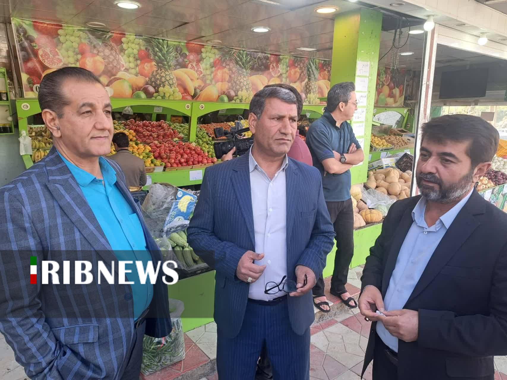 گشت مشترک تعزیرات حکومتی وسازمان صمت استان از بازار یاسوج