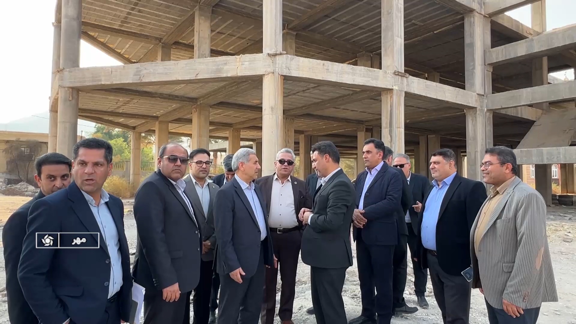 آغاز مجدد ساخت بیمارستان ۱۱۰ تختخوابی در شهرستان مهر