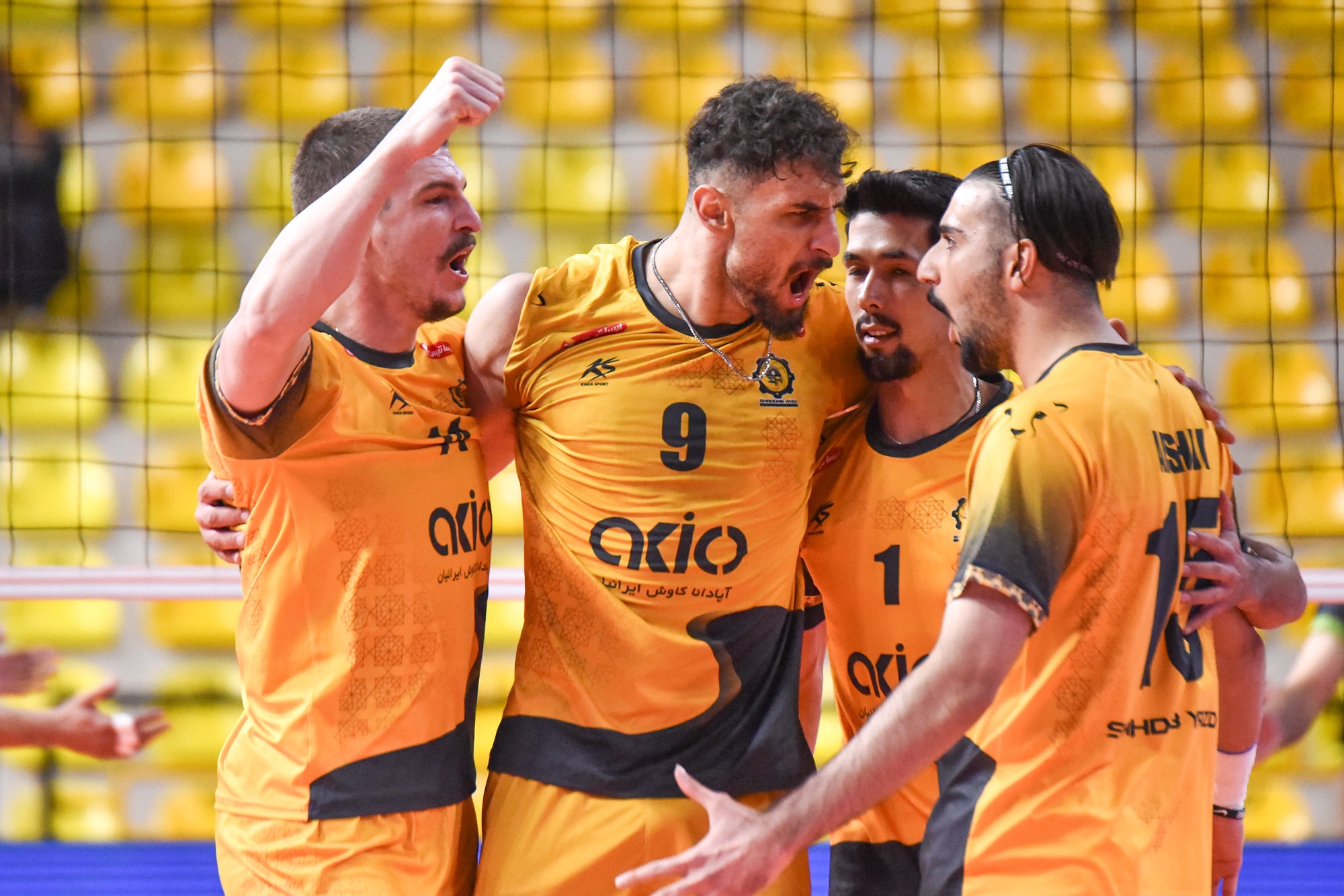 دومین پیروزی شهداب یزد در هفته دوم لیگ برتر والیبال دومین پیروزی شهداب یزد در هفته دوم لیگ برتر والیبال