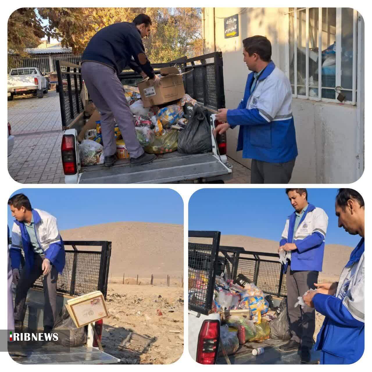 کشف و معدوم‌سازی ۴۰۰ کیلوگرم مواد غذایی فاسد در سملقان