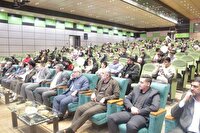 تجلیل از بانوان فعال و همسران سربازان قرارگاه کربلا