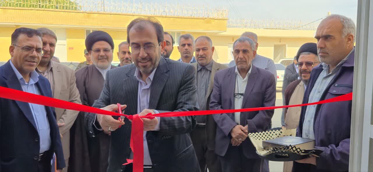 افتتاح ساختمان دادگاه صلح در باوی