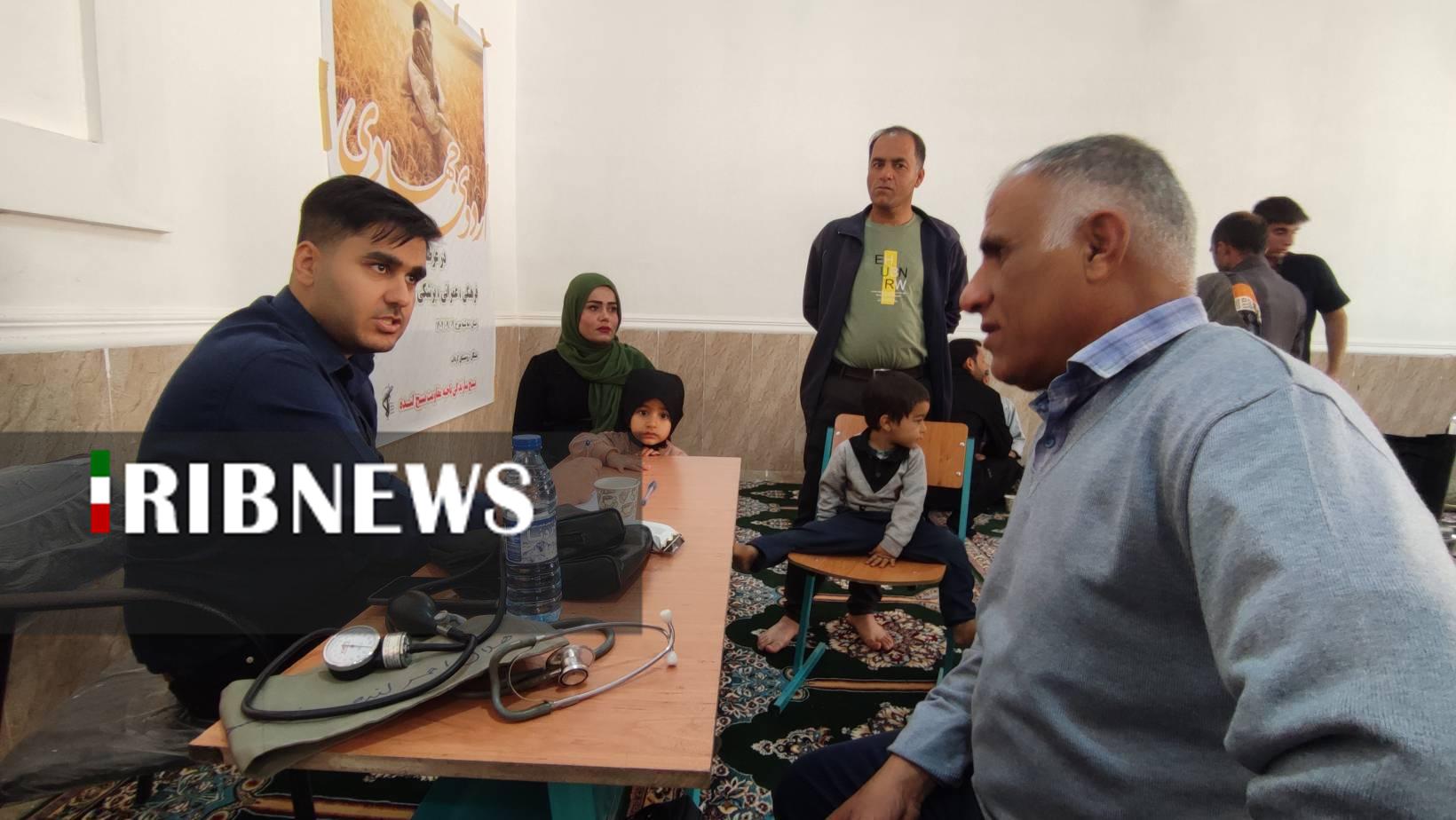 برگزاری اردوی جهادی بسیج سازندگی در روستای گرداب لنده