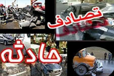 تصادف در محور ساحلی جفرود یک کشته بر جای گذاشت