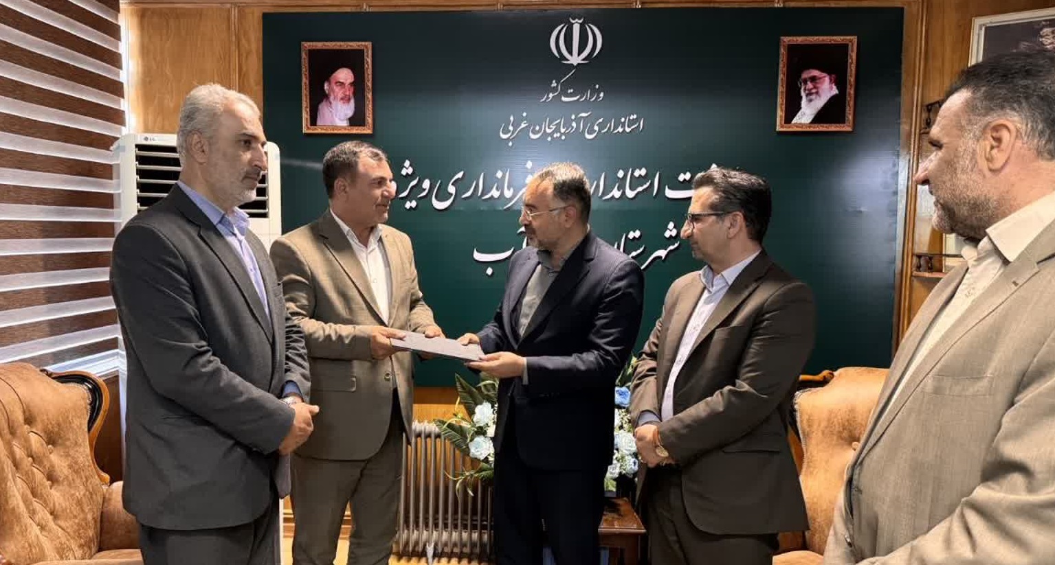 رسول ملکی سرپرست فرمانداری میاندوآب شد