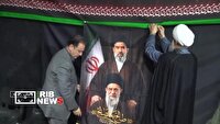 برپایی آئین سیاه‌پوشان در کیش