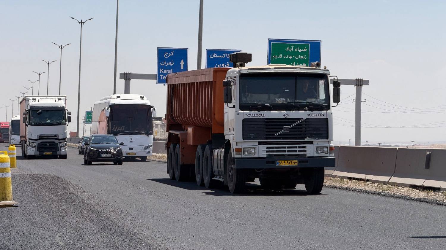 نصب حفاظ ایمنی برای ناوگان باری سنگین در قزوین الزامی است نصب حفاظ ایمنی برای ناوگان باری سنگین در قزوین الزامی است