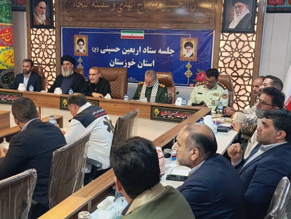 برگزاری نشست قرارگاه ستاد اربعین در مرز چذابه