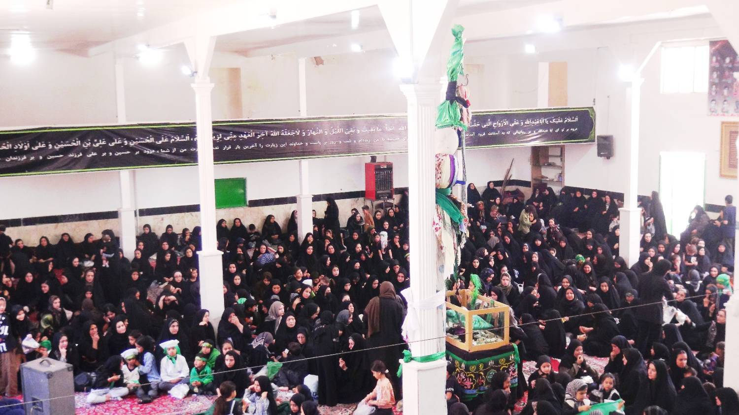 جلوه‌هایی از آئین شیرخوارگان حسینی در شهرستان‌های خراسان رضوی