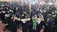 جلوه‌هایی از آئین شیرخوارگان حسینی در شهرستان‌های خراسان رضوی