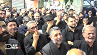 ادامه سنتی تاریخی؛ حضور عزاداران محله سرچشمه در بازار اردبیل