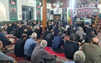 برگزاری مراسم نخستین سالگرد شهادت شهید مصطفی شیرین پور در فومن