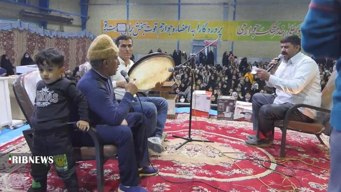 جشن میلاد امام زمان در خراسان شمالی