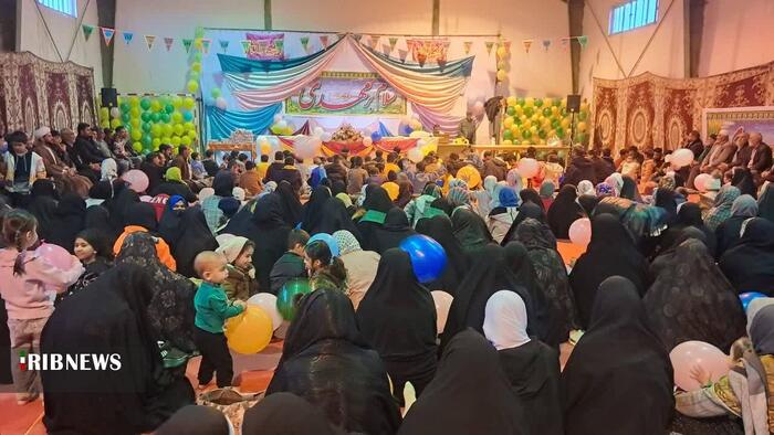 جشن میلاد امام زمان در خراسان شمالی